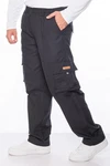 Kendindza Collection Cargohose Rangerhose Cargo Hose Herren Dunkelgrau/Orange/Grau/Dunkelblau