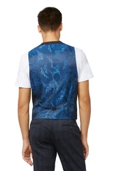 Digel Anzugweste Nuru Hellblau/Blau/Dunkelblau/Grau