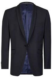 Smokingsakko CLASSICs Herren Smokingsakko Modern Fit Mitternachtsblau 48
