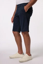 Boston Park 5-Pocket-Jeans Chino-Bermuda Bauchfit (70) Dunkelblau/Blau