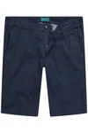 Boston Park 5-Pocket-Jeans Chino-Bermuda Bauchfit (70) Dunkelblau/Blau