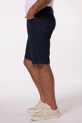 Boston Park Bermuda Bauchfit 5-Pocket Dunkelblau/Blau