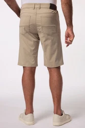 Boston Park Bermuda Bauchfit 5-Pocket Khaki/Beige