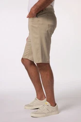 Boston Park Bermuda Bauchfit 5-Pocket Khaki/Beige