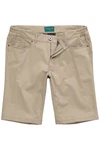 Boston Park Bermuda Bauchfit 5-Pocket Khaki/Beige
