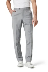 Digel Anzughose Per-V Baukastenhose Grau/Hellgrau