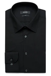 Digel Businesshemd Graham (1-tlg) Schwarz/Braun