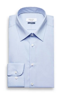 Digel Businesshemd Graham (1-tlg) Hellblau/Blau
