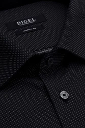 Digel Businesshemd Dabato Schwarz/Blau