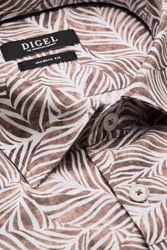 Digel Businesshemd Dabato Rosa/Braun/Lila/Beige