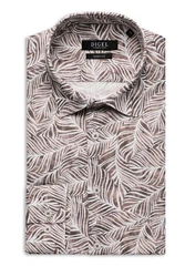 Digel Businesshemd Dabato Rosa/Braun/Lila/Beige