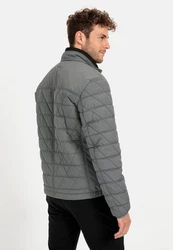 camel active Jacke Grau/Hellgrau/Dunkelgrau/Dunkelgrün