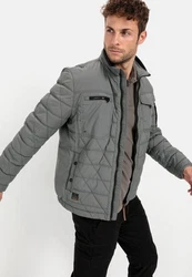 camel active Jacke Grau/Hellgrau/Dunkelgrau/Dunkelgrün
