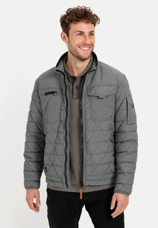 camel active Jacke Grau/Hellgrau/Dunkelgrau/Dunkelgrün