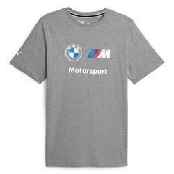 PUMA T-Shirt Motorsport BMW MMS ESS LOGO TEE Grau/Hellblau/Dunkelgrau