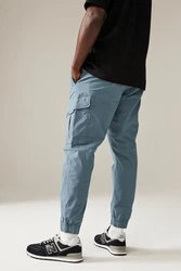 Next Utility-Cargohose Blau/Hellblau/Grau
