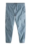 Next Utility-Cargohose Blau/Hellblau/Grau