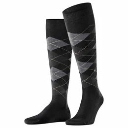 Kniestrmpfe Herren Kniestrmpfe - MANCHESTER, Raute, One Size (Packung, 1er Pack)