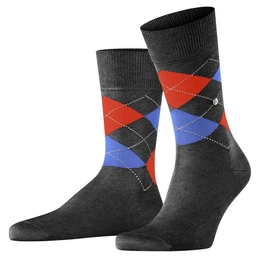 Kurzsocken Herren Socken - Manchester, Rautenmuster, (Packung, 1er Pack)