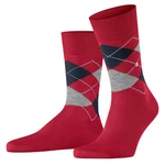 Burlington Socken Manchester Rot/Dunkelrot Burlington Socken Manchester Rot/Dunkelrot