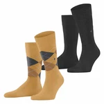 Burlington Kurzsocken Herren Socken Everyday 2-Pack Beige/Gelb/Khaki/Schwarz/Mischfarben Burlington Kurzsocken Herren Socken Everyday 2-Pack Beige/Gelb/Khaki/Schwarz/Mischfarben