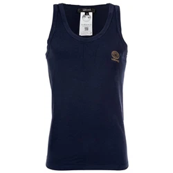 Versace Herren Tank Top TOPEKA Dunkelblau/Blau