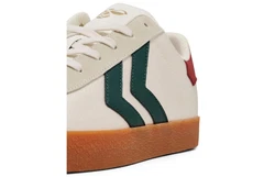 hummel DIAMANT LX-E RS Sneaker Rot/Weiß/Creme/Beige/Dunkelgrün