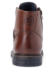 bugatti Schnürboots Caj kastanienbraun / schwarz