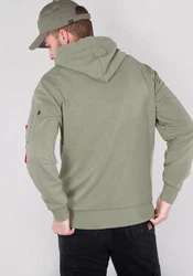 Alpha Industries X-Fit Hoodie Vert Olive