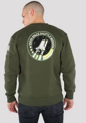 Alpha Industries Space Shuttle Sweatshirt Dunkelgrün