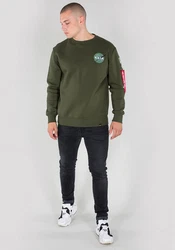 Alpha Industries Space Shuttle Sweatshirt Dunkelgrün