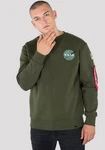 Alpha Industries Space Shuttle Sweatshirt Dunkelgrün