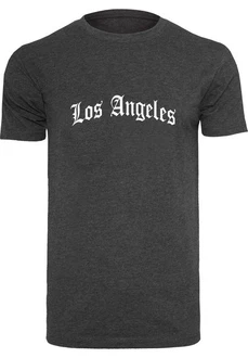 Mister Tee T-Shirt Los Angeles Wording Tee Hellgrau/Dunkelgrau/Blau/Grau/Grün