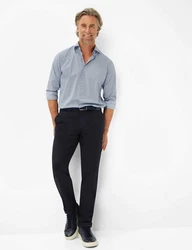 EUREX by BRAX Chinohose Style TORGE Dunkelblau/Schwarz/Dunkelgrau