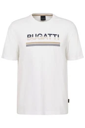 T-Shirt mit gummiertem Logo-Print