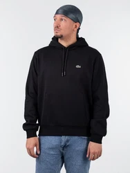 Lacoste Hoodie Logo Hoodie Schwarz