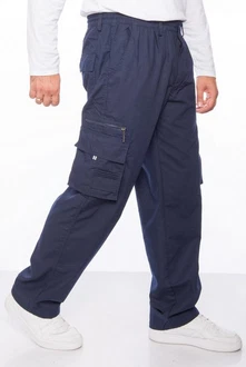 Kendindza Collection Cargohose Rangerhose Cargo Hose Herren Dunkelblau/Blau Kendindza Collection Cargohose Rangerhose Cargo Hose Herren Dunkelblau/Blau
