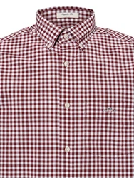 Gant Outdoorhemd Bordeaux/Dunkelrot/Lila/Rot/Braun
