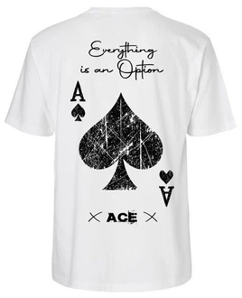 RMK T-Shirt Poker Ass Ace Grün/Weiß/Schwarz/Creme/Dunkelrot/Silber RMK T-Shirt Poker Ass Ace Grün/Weiß/Schwarz/Creme/Dunkelrot/Silber