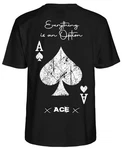 RMK T-Shirt Poker Ass Ace Schwarz/Grün