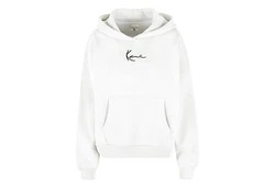 Karl Kani Hoodie Small Signature Essential Khaki/Grau/Weiß/Rosa