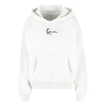 Karl Kani Hoodie Small Signature Essential Khaki/Grau/Weiß/Rosa