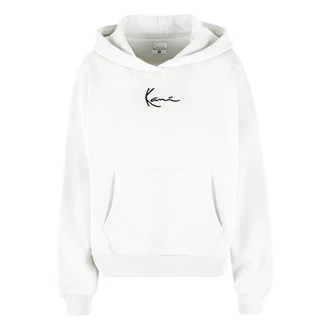 Karl Kani Hoodie Small Signature Essential Khaki/Grau/Weiß/Rosa