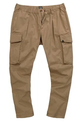 STHUGE Cargohose Bauchfit Baggy Fit Khaki/Braun/Beige