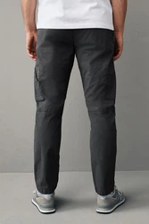 Next Cargohose mit Utility-Reißverschluss (1-tlg) Khaki/Dunkelblau/Schwarz/Dunkelgrau/Grau