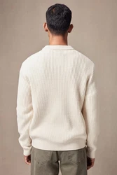 Next Strickjacke Relaxed Fit Beige/Khaki/Orange/Weiß/Creme