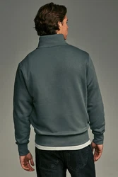 Next Sweatshirt Jersey-Sweatshirt mit Reißverschlusskragen 