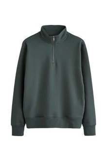 Next Sweatshirt Jersey-Sweatshirt mit Reißverschlusskragen Next Sweatshirt Jersey-Sweatshirt mit Reißverschlusskragen