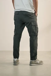 Next Cargohose Slim Fit Khaki/Dunkelgrün/Dunkelblau