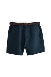 Shorts Shorts aus Leinengemisch (1-tlg)